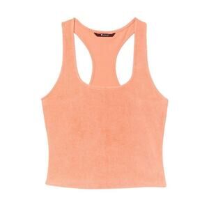 Victorias Secret On Point Racerback Terry Tank L Lipsmacker NEW With Tags